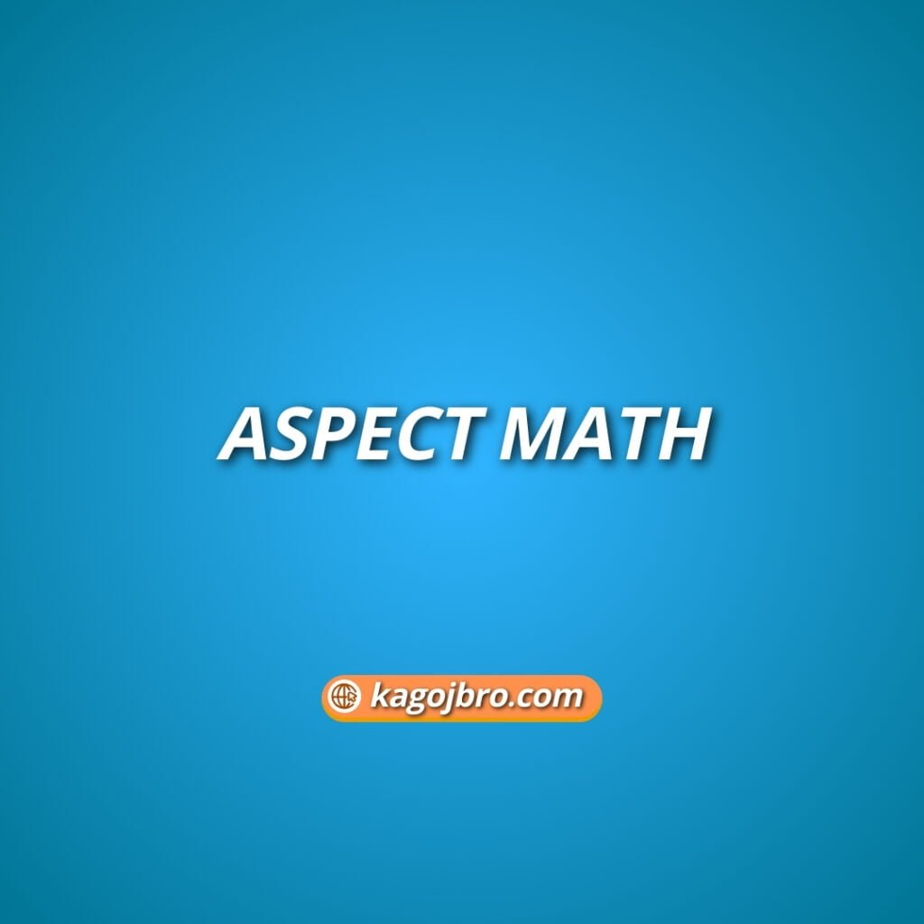 ASPECT MATH