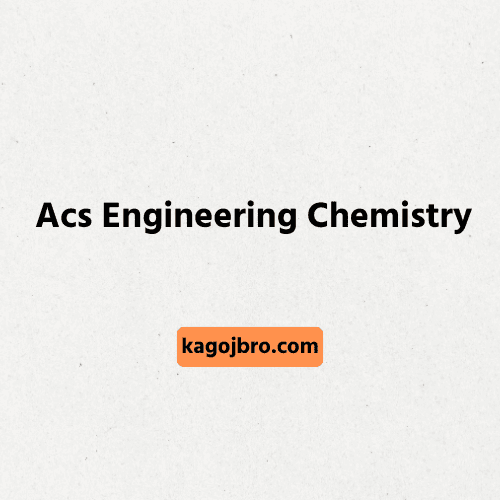 Acs Engineering Chemistry