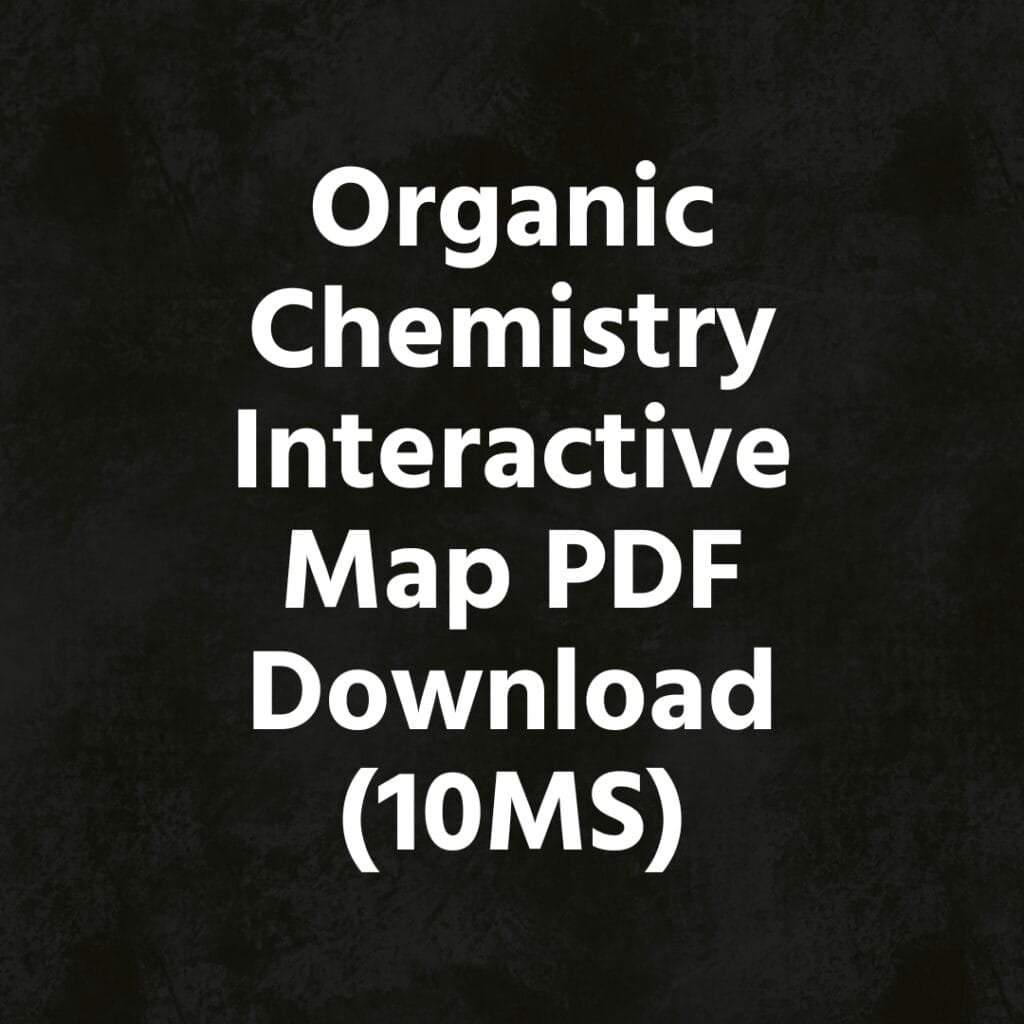 Organic Chemistry Interactive Map PDF Download (10MS)